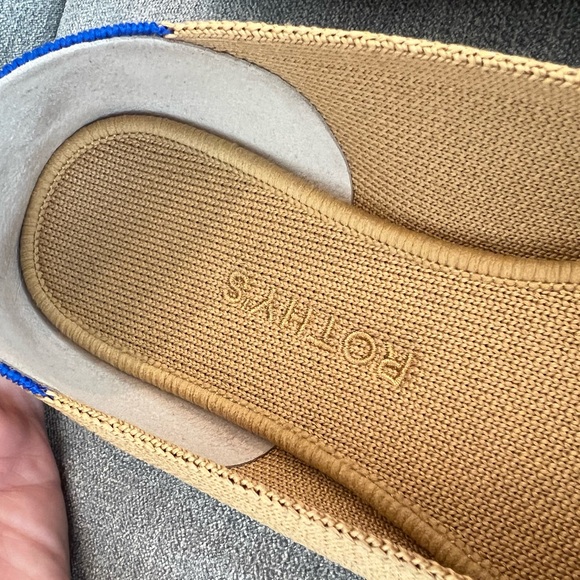 Rothy's The Flat camel & black captoe - Picture 8 of 10